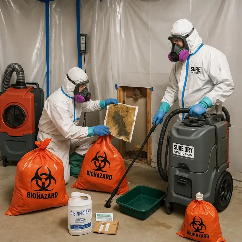 Contaminated Water Handling Protocols process in Brooklet, GA