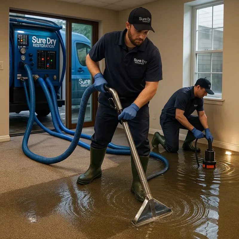 Water Extraction and Removal process in Brooklet, GA